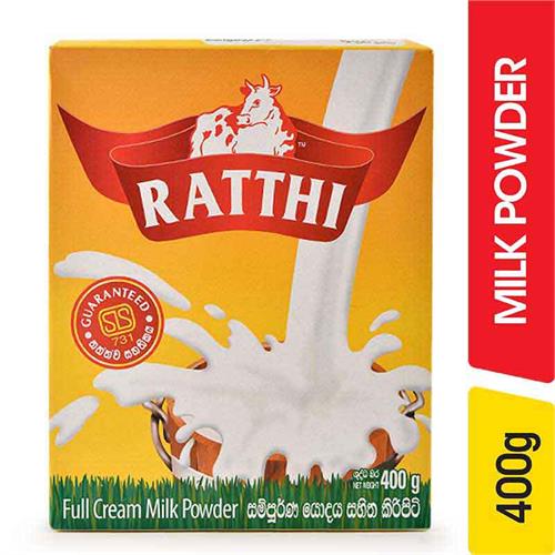 Ratthi Full Cream Milk Powder - 400.00 g