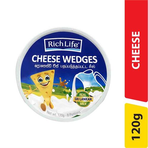 Richlife Cheese Wedges - 120.00 g