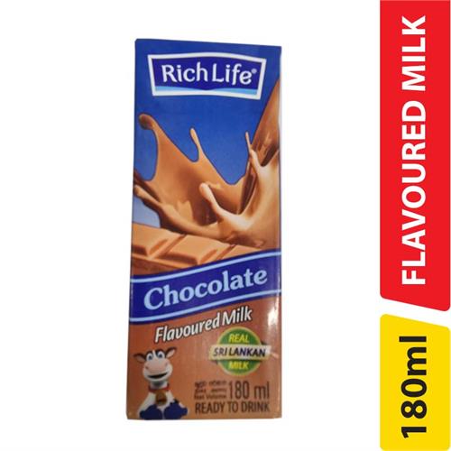 Richlife Chocolate Flavoured Milk - 180.00 ml