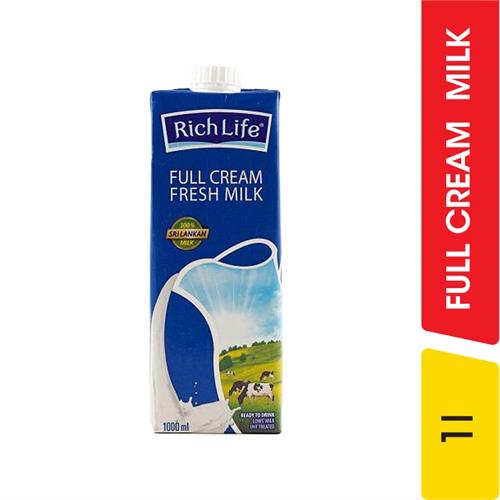 Richlife Full Cream Milk - 1.00 l