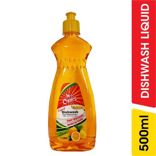 My Choice Dishwash Liquid Lemon - 500.00 ml
