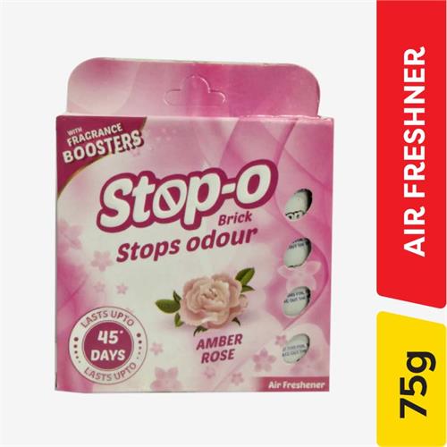 Stop-O Brick Amber Rose Air Freshner - 75.00 g