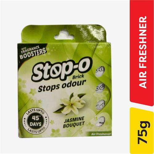 Stop-O Brick Jasmine Bouquet Air Freshner - 75.00 g