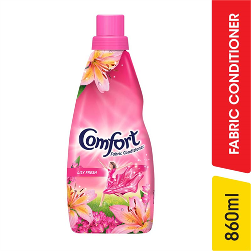 Comfort Pink Lily Fresh Fabric Conditioner - 860.00 ml