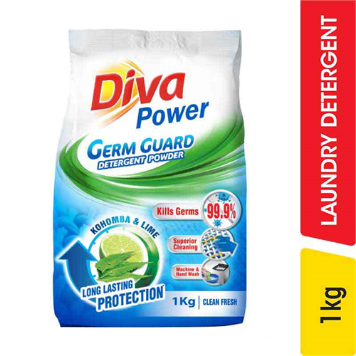 Diva Germ Guard Detergent Powder - 1.00 kg