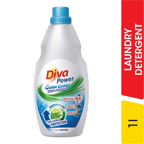 Diva Germ Guard Liquid Detergent - 1.00 l