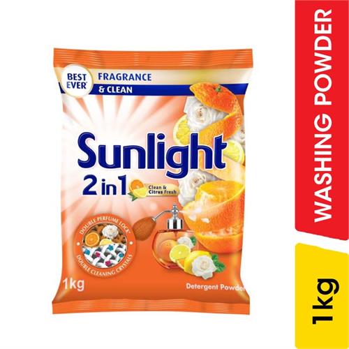 Sunlight Detergent Powder Clean & Citrus - 1.00 kg
