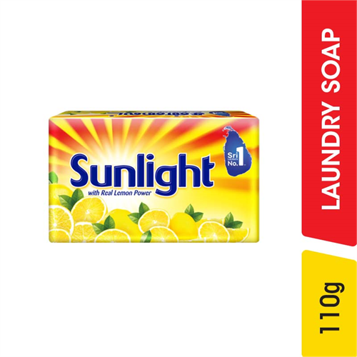Sunlight Detergent Soap,Lemon - 110.00 g