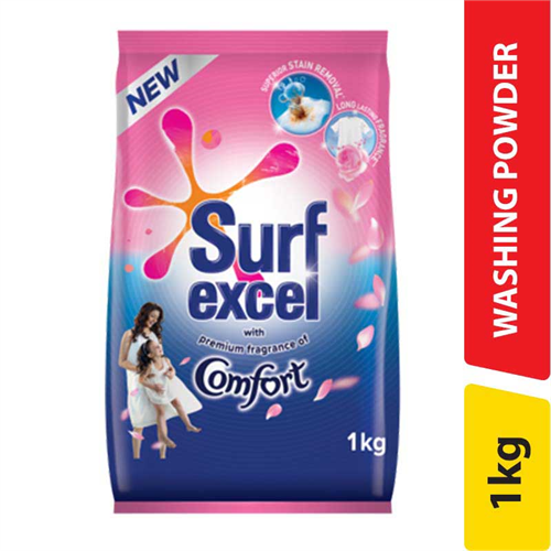 Surf Excel Laundry Detergent Powder, Comfort - 1.00 kg
