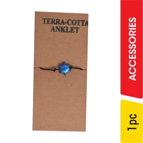 Terra-Cotta Anklet With Star - 1.00 pc