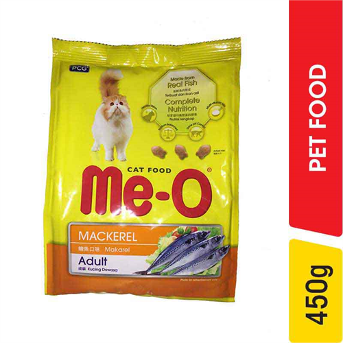 Me-O Complete Mackerel Adult Cat Food - 450.00 g