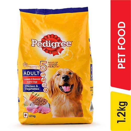 Pedigree Adult Chicken & Vegetable Food - 1.00 kg