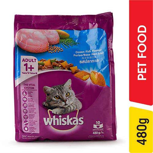 Whiskas Adult Ocean Fish Food - 500.00 g