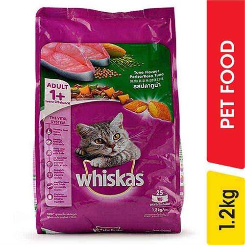 Whiskas Adult Tuna Cat Food - 1.20 kg