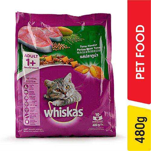 Whiskas Adult Tuna Cat Food - 480.00 g