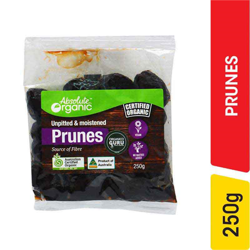 Absolute Organic Prunes - 250.00 g
