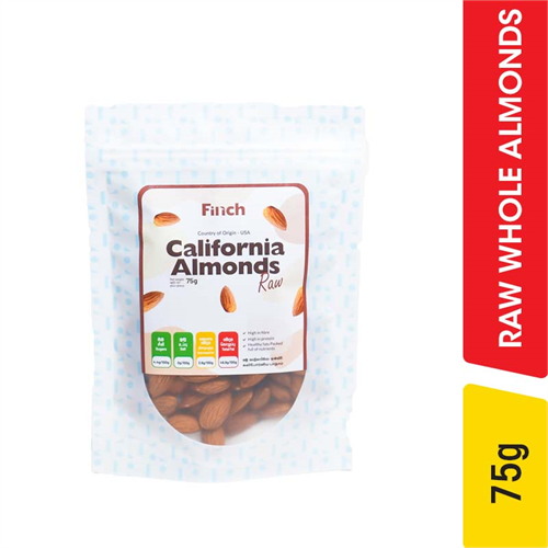 Finch California Almonds, Raw - 75.00 g