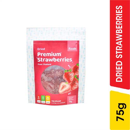Finch Dried Strawberries - 75.00 g