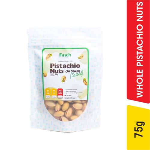 Finch Salted Pistachio Nuts - 75.00 g