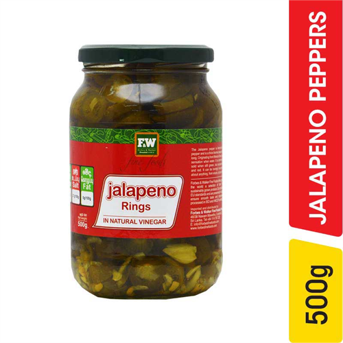 F&W Jalapeno Peppers - 500.00 g