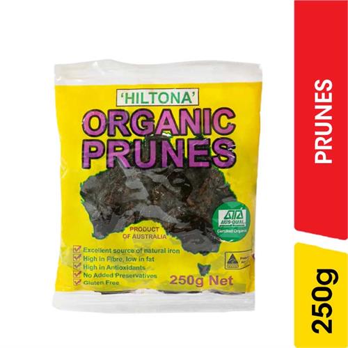 Hiltona Organic Prunes - 250.00 g