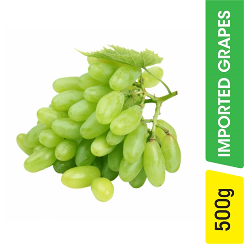 Imported Green Grapes - 500.00 g