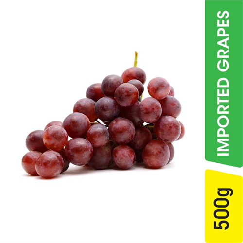 Imported Red Grapes - 500.00 g