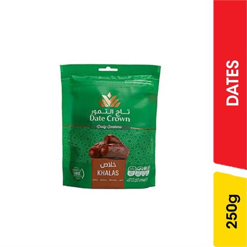Date Crown Dates Khalas Pouch - 250.00 g