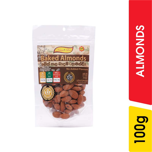 Nature's Love Baked Almonds - 100.00 g