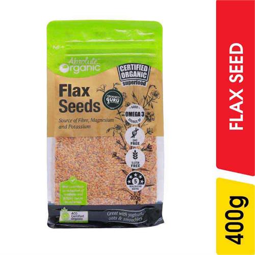 Absolute Organic Flax Seed - 400.00 g