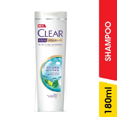Clear Ice Cool Menthol Shampoo - 180.00 ml