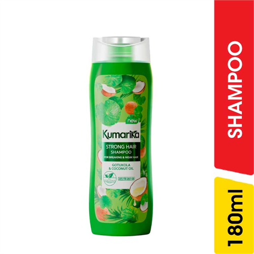 Kumarika Strong Hair Shampoo Gotukola & Coconut Oil - 180.00 ml