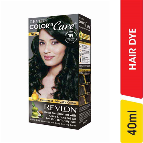 Revlon Color N Care Black Hair Colour - 40.00 ml