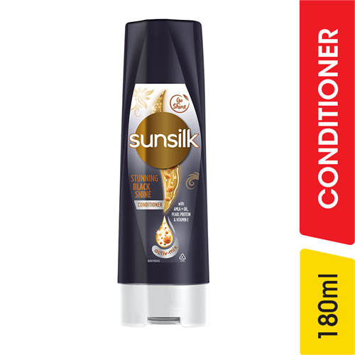 Sunsilk Black Shine Conditioner - 180.00 ml