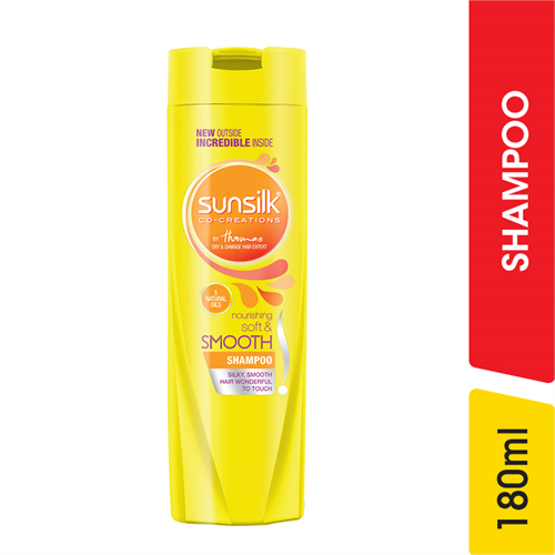 Sunsilk Smooth and Nourish Shampoo Almond & Honey - 180.00 ml