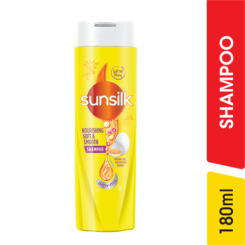 Sunsilk Soft & Smooth Shampoo - 180.00 ml