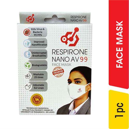 Respirone Nano AV 99 Face Mask White, Large - 1.00 pc