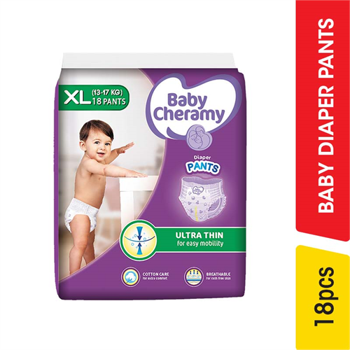 Baby Cheramy Diaper Pants, XL - 18.00 pcs
