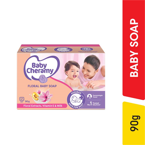 Baby Cheramy Floral Moisturising Soap - 90.00 g