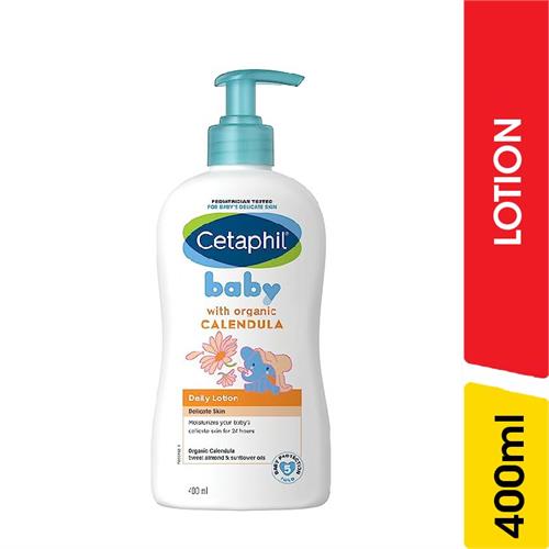 Cetaphil Baby Daily Lotion With Organic Calendula - 400.00 ml