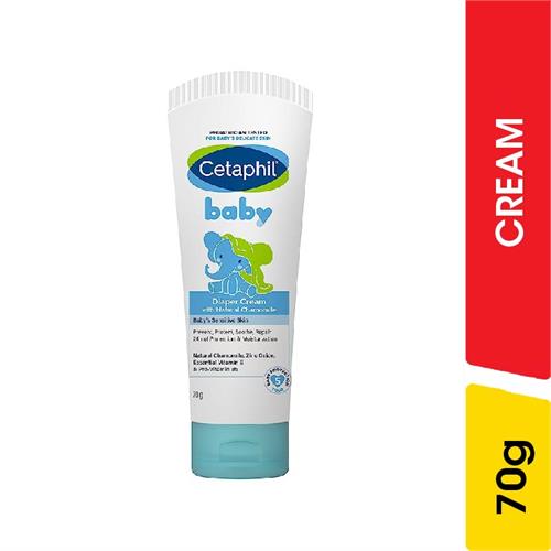 Cetaphil Baby Diaper Cream With Natural Chamomile - 70.00 gr