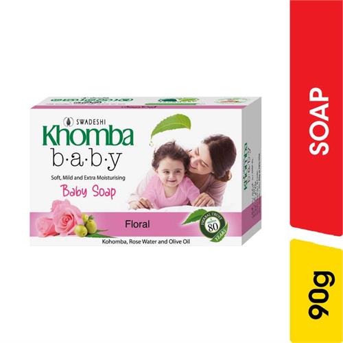 Khomba Baby Soap Floral - 90.00 g