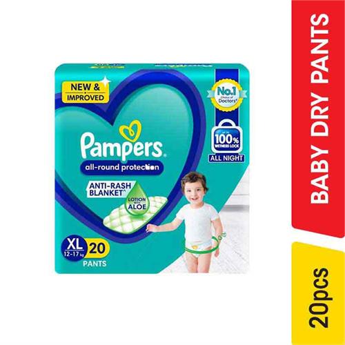 Pampers Baby Dry Pants, XL - 16.00 pcs