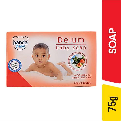 Panda Baby Delum Soap Multi Pack 75 g - 5.00 pcs