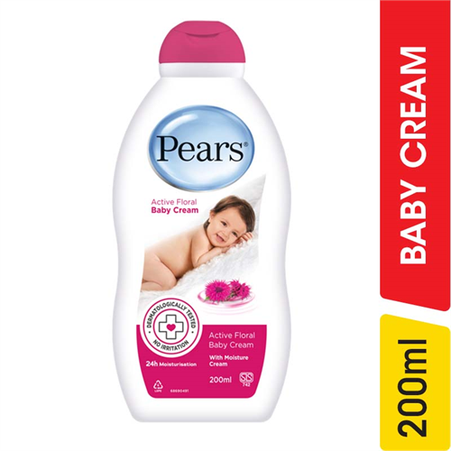 Pears Active Floral Baby Cream - 200.00 ml