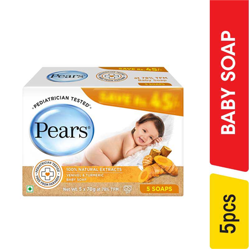Pears Baby Soap Venivel & Turmeric - 350.00 g
