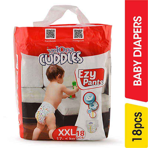 Velona Cuddles Diaper Pants, XXL - 18.00 pcs