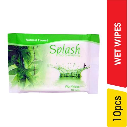 Splash Moist Towel Natural Forest - 10.00 pcs