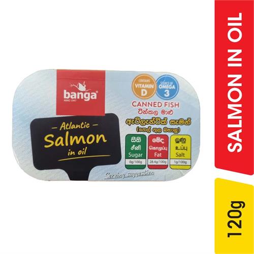 Banga Atlantic Salmon In Oil - 120.00 g