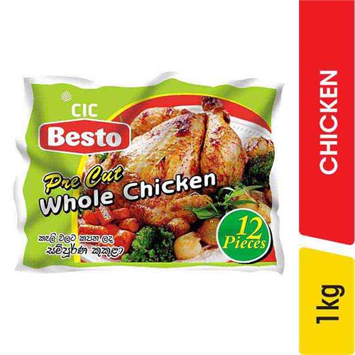 Besto Pre- Cut Whole Chicken - 1.00 Kg